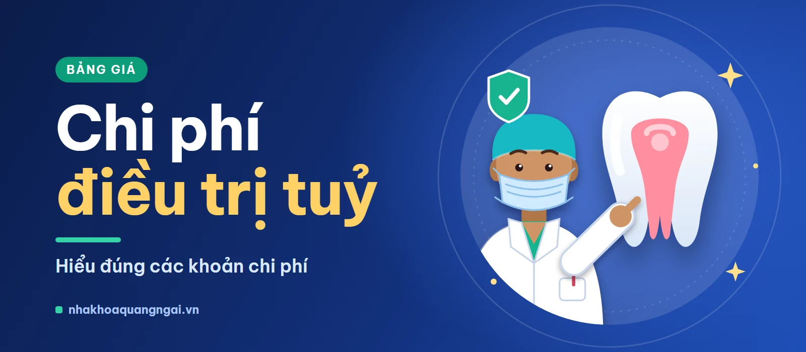 Chi phí điều trị tuỷ răng gồm những khoản nào?